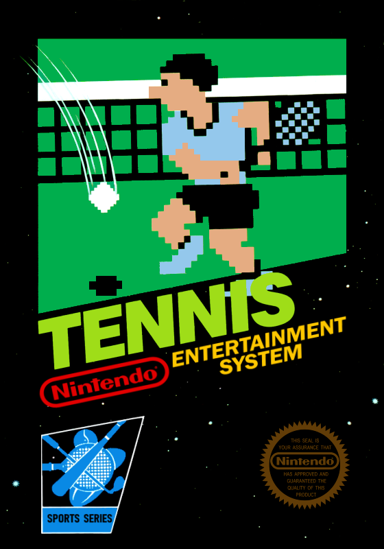 Tennis (Japan, USA) box art